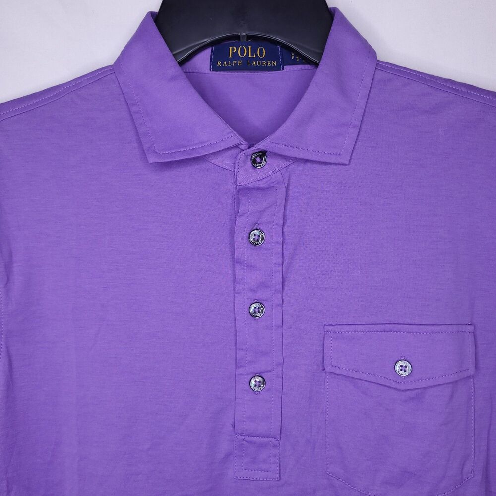 Ralph Lauren Polo Purple Shirt Mens Size Small